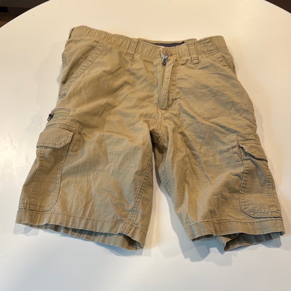 Men's Khaki Cargo Shorts